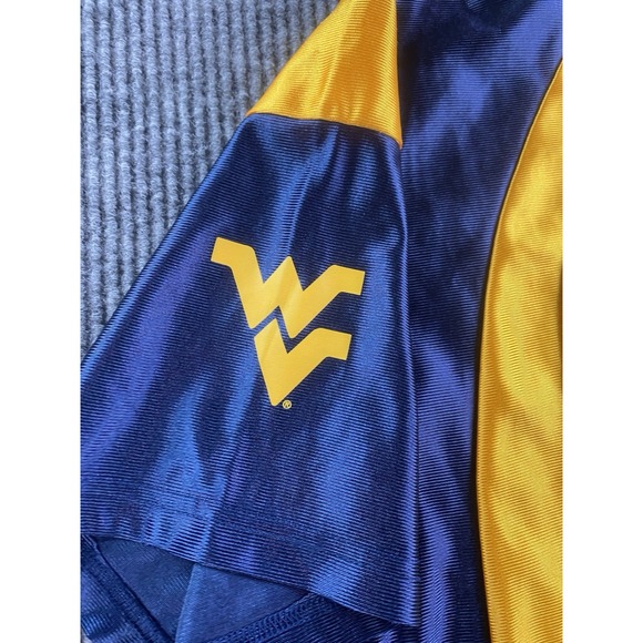West Virginia Mountaineers Jersey Boy Youth Extra Large Blue Nike Y2K Team Issue - Picture 6 of 16